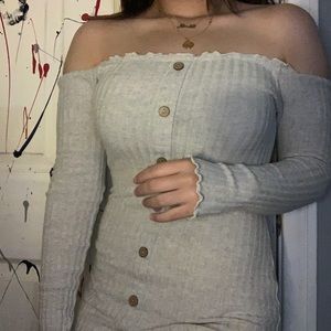 🦋off the shoulder fashion nova dress🦋